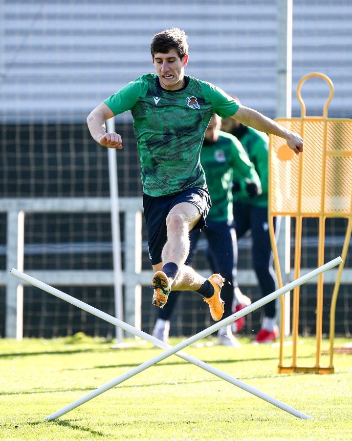 Sin descanso en Zubieta. 