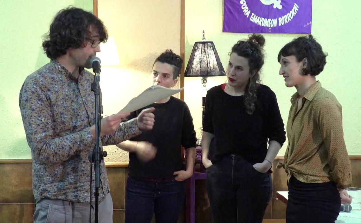 Lujanbio, Labaka eta Alberdi bertsolariak