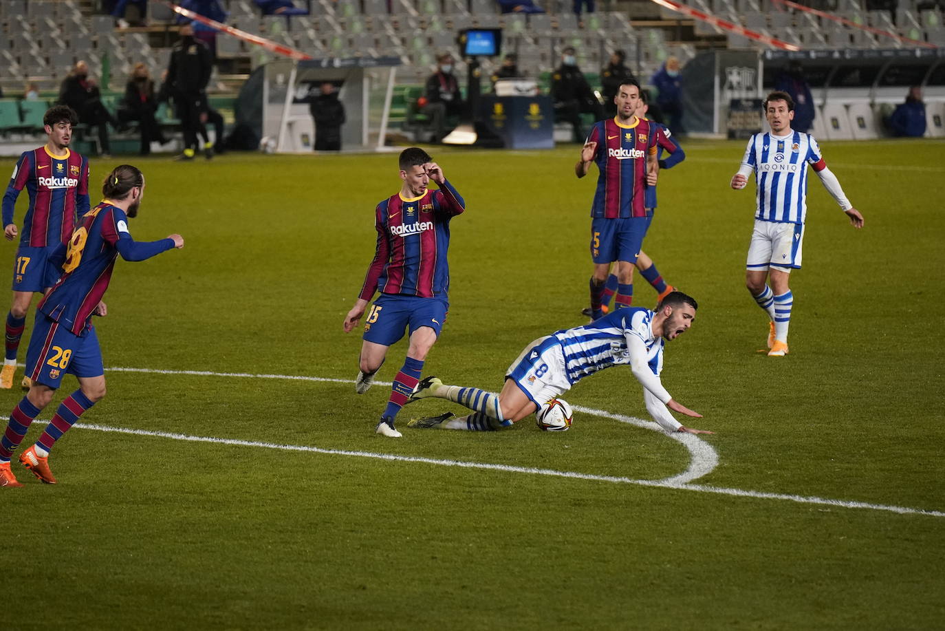 Fotod del Real Sociedad - Barcelona de Supercopa