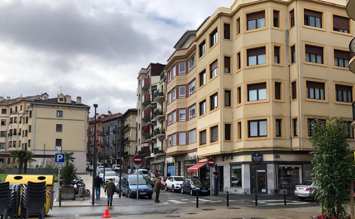 Una de las tres zonas de actuación será la de las calles Legia, Fueros y Berrotarán y la plaza Genaro Etxeandia. 
