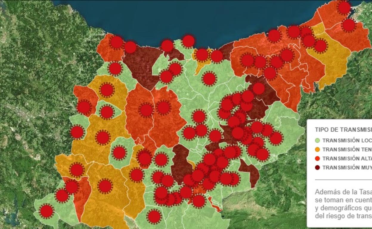 Coronavirus Gipuzkoa: Pasaia roza la zona roja