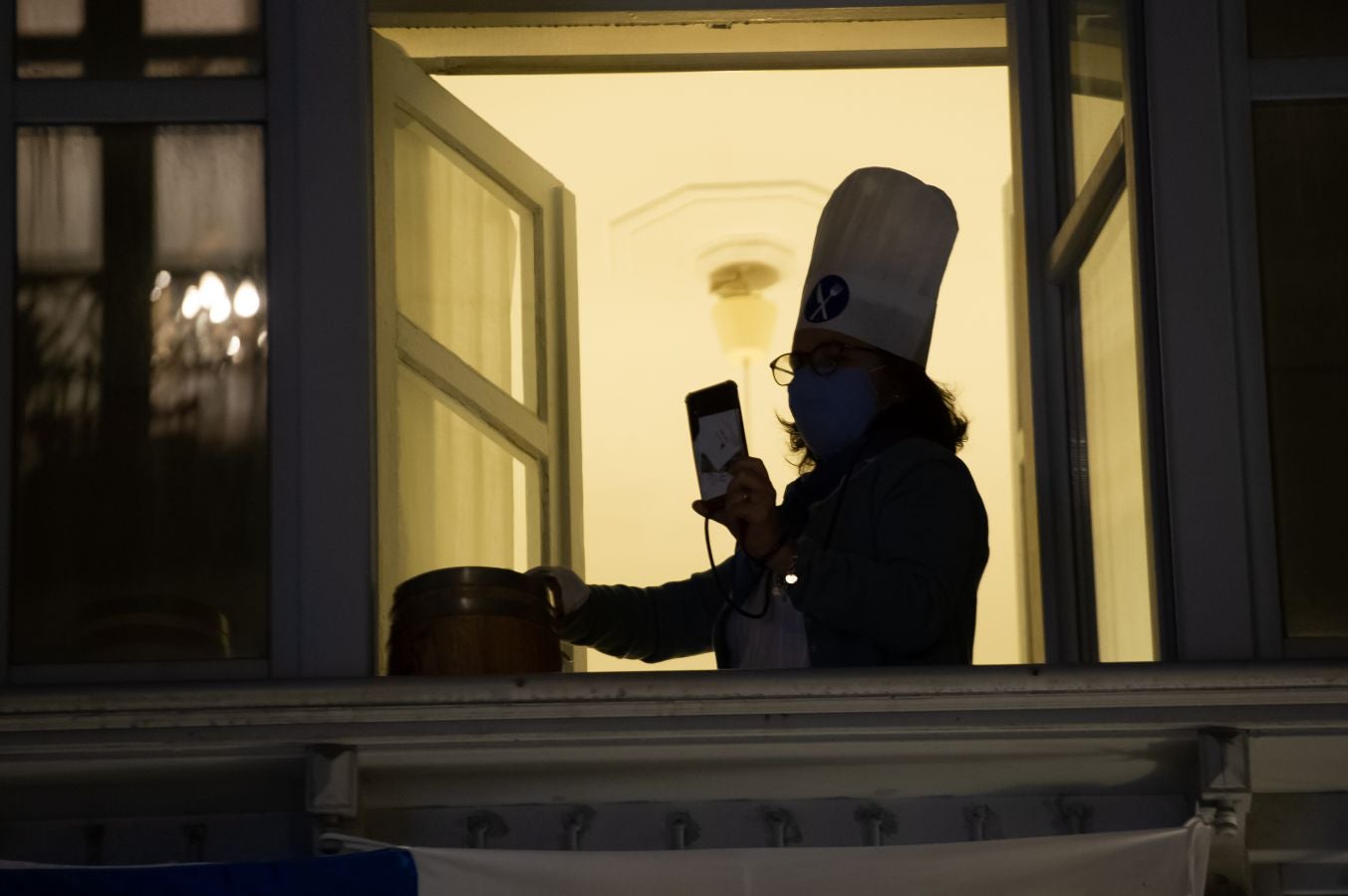 Fotos: La marcha, en los balcones