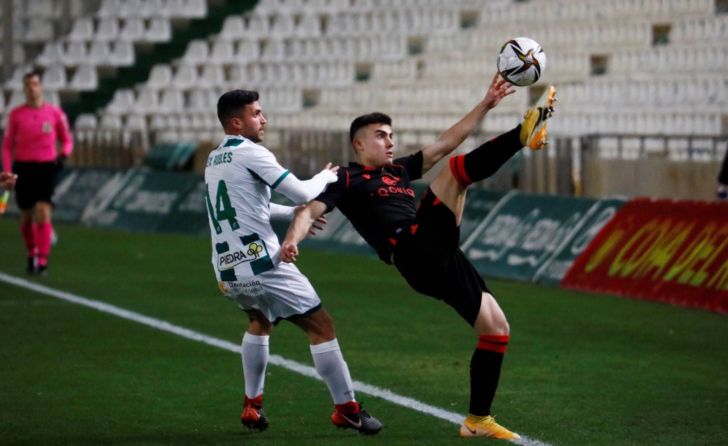 Los realistas han debutado en el el torneo copero con una victoria contundente al Córdoba gracias al doblete de Willian José.