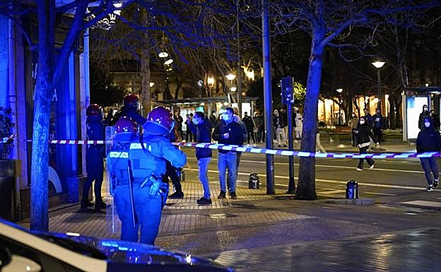 Goia expresa su «tristeza» por los incidentes en la Parte Vieja y pide que «se piense en la comunidad»