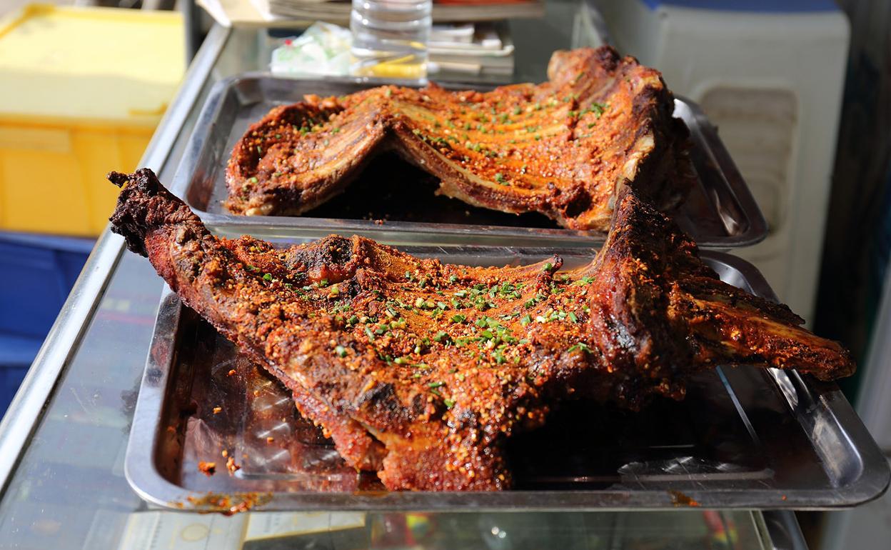 El cordero tiene una gran tradición en los hogares vascos. 