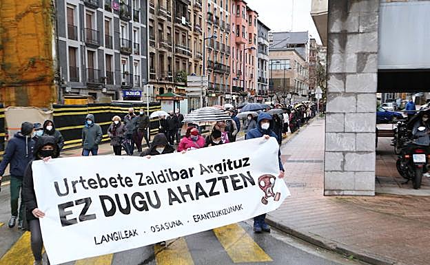 Varias manifestaciones piden «conocer toda la verdad» sobre la tragedia