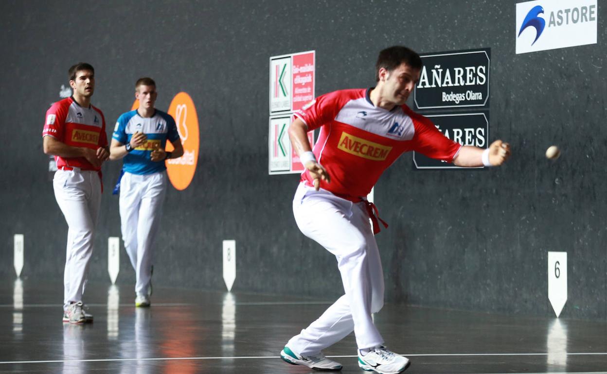 Danel Elezkano firmó quince tantos de jugada en Labastida, donde volvió a parecerse más a sí mismo. 