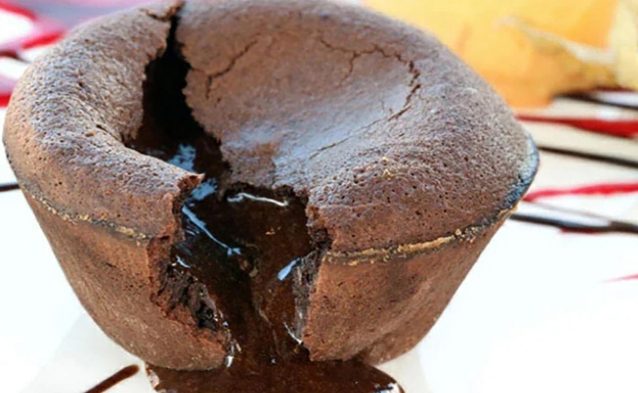 Receta de coulant de chocolate del Bar Kapela