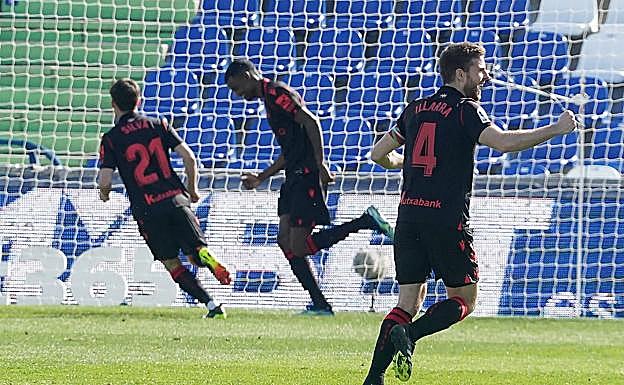 Vídeos: Resumen y gol de la Real frente al Getafe