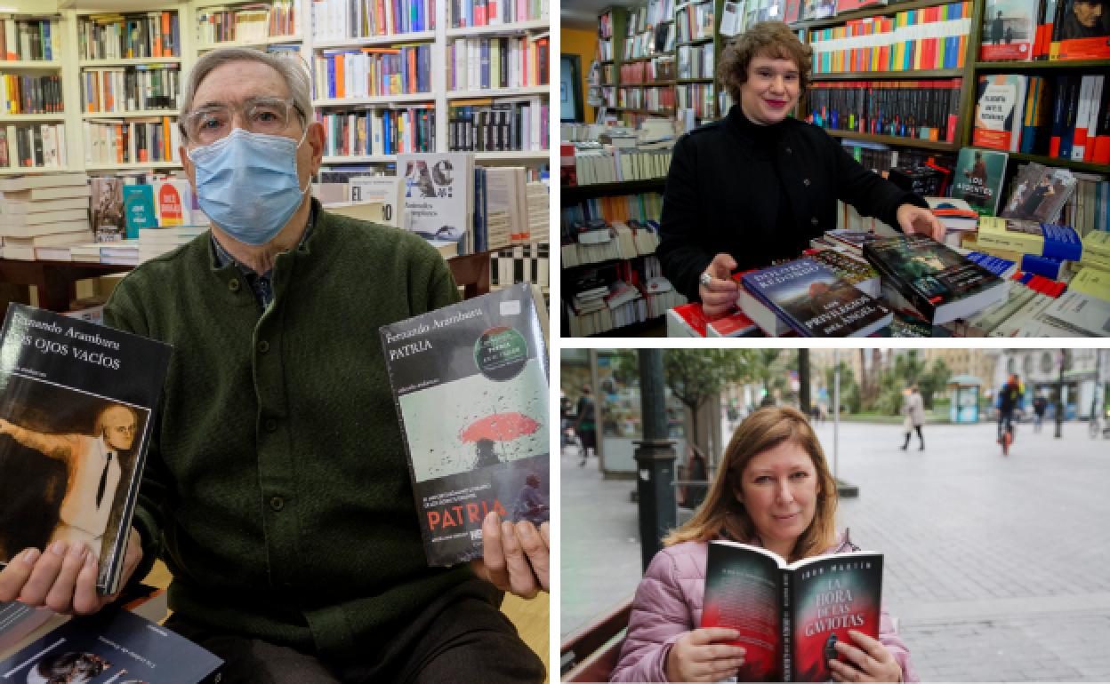 Ese 'tridente' de donostiarras que arrasa en las librerías