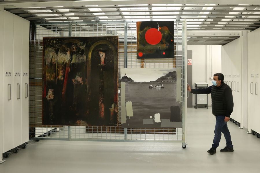 Gordailua guarda más de 100.000 piezas. 