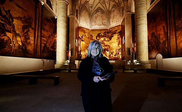 Ana Santo Domingo, restaurado de San Telmo.