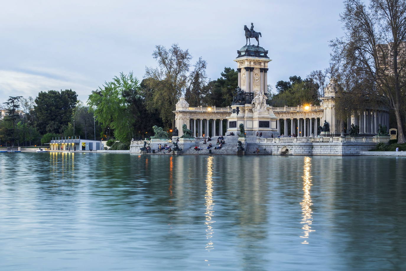 Madrid, el Parque del Retiro.