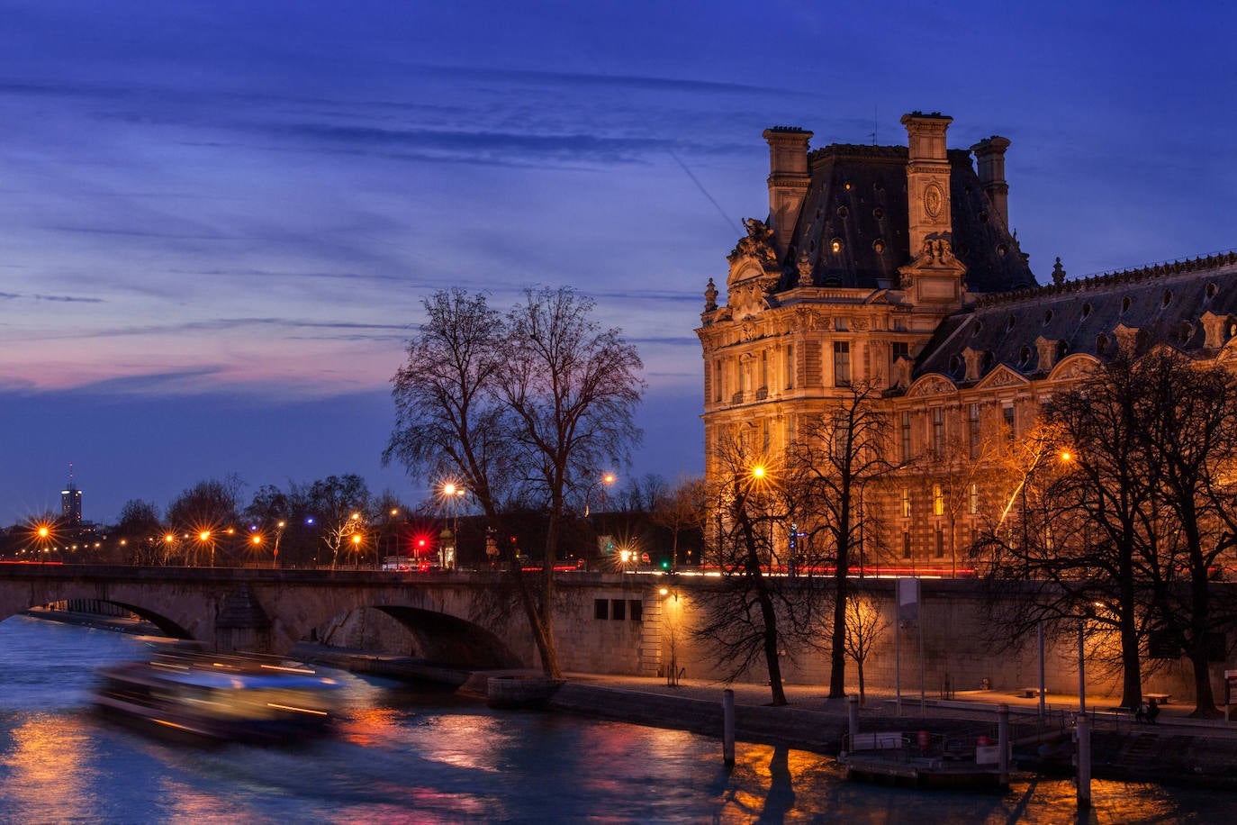 Río Sena, en París.