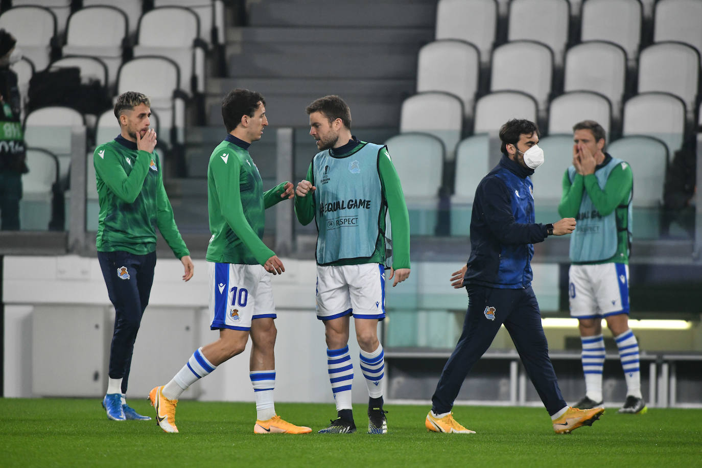 Imágenes del Real Sociedad - Manchester United