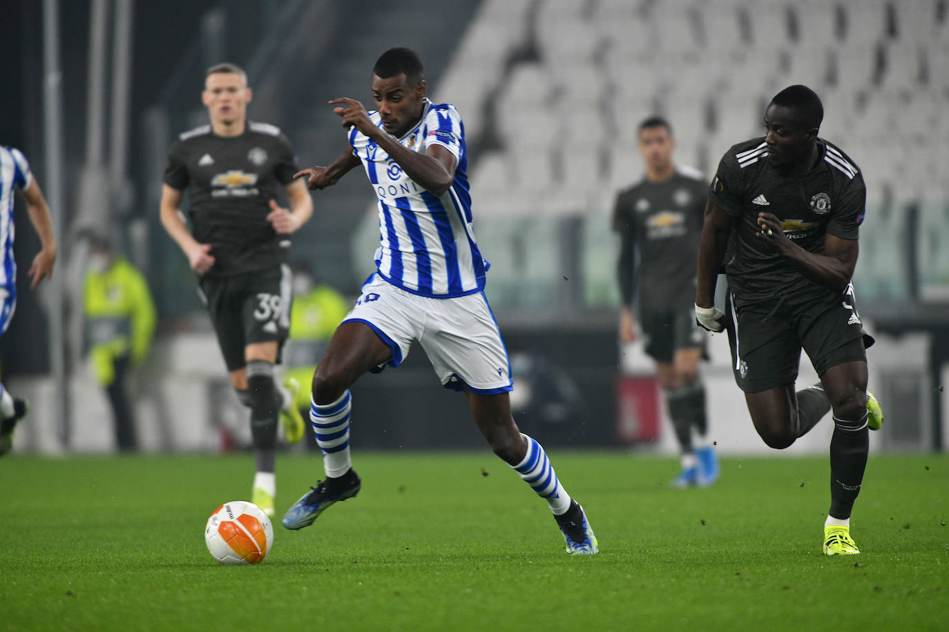 Imágenes del Real Sociedad - Manchester United