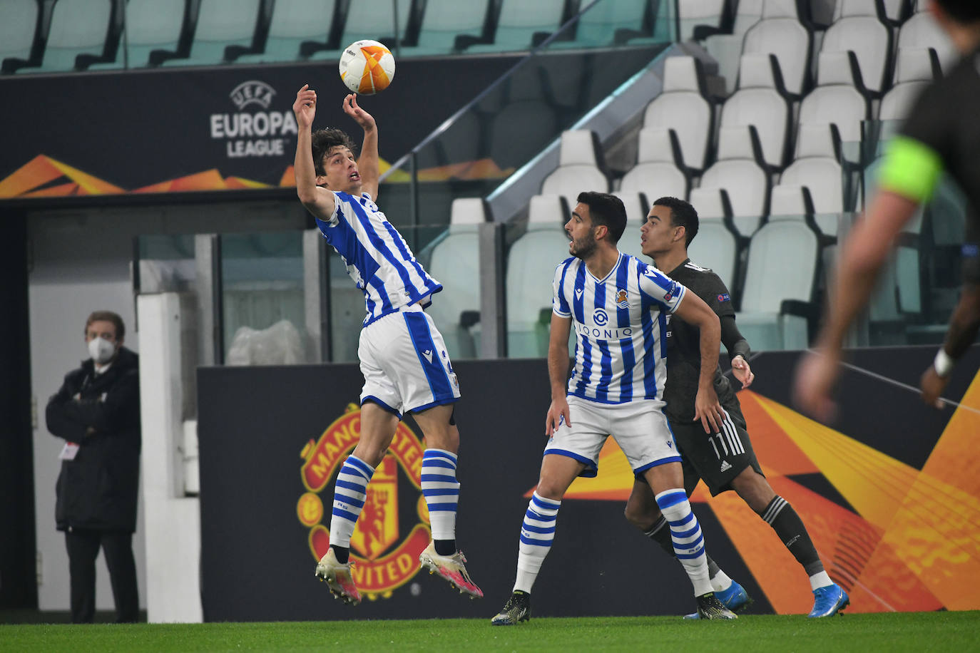 Imágenes del Real Sociedad - Manchester United