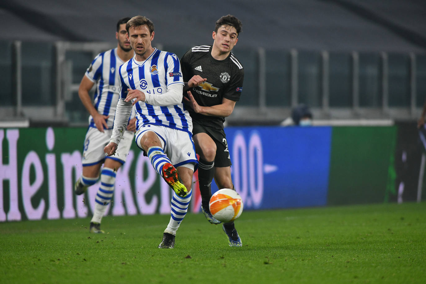 Imágenes del Real Sociedad - Manchester United