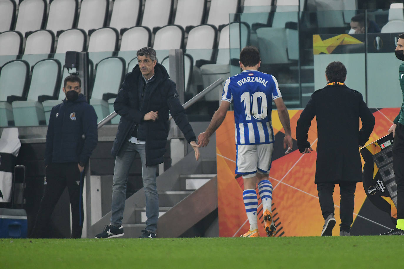 Imágenes del Real Sociedad - Manchester United