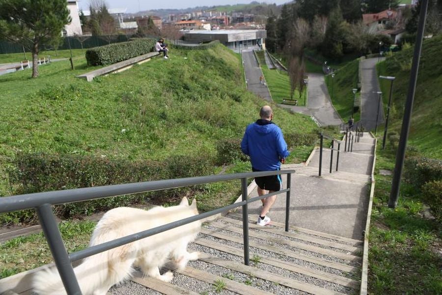 Zonas verdes de Irun. 