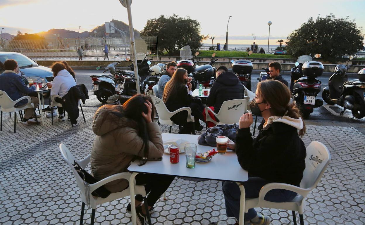 Gipuzkoa encadena cuatro jornadas con los contagios al alza