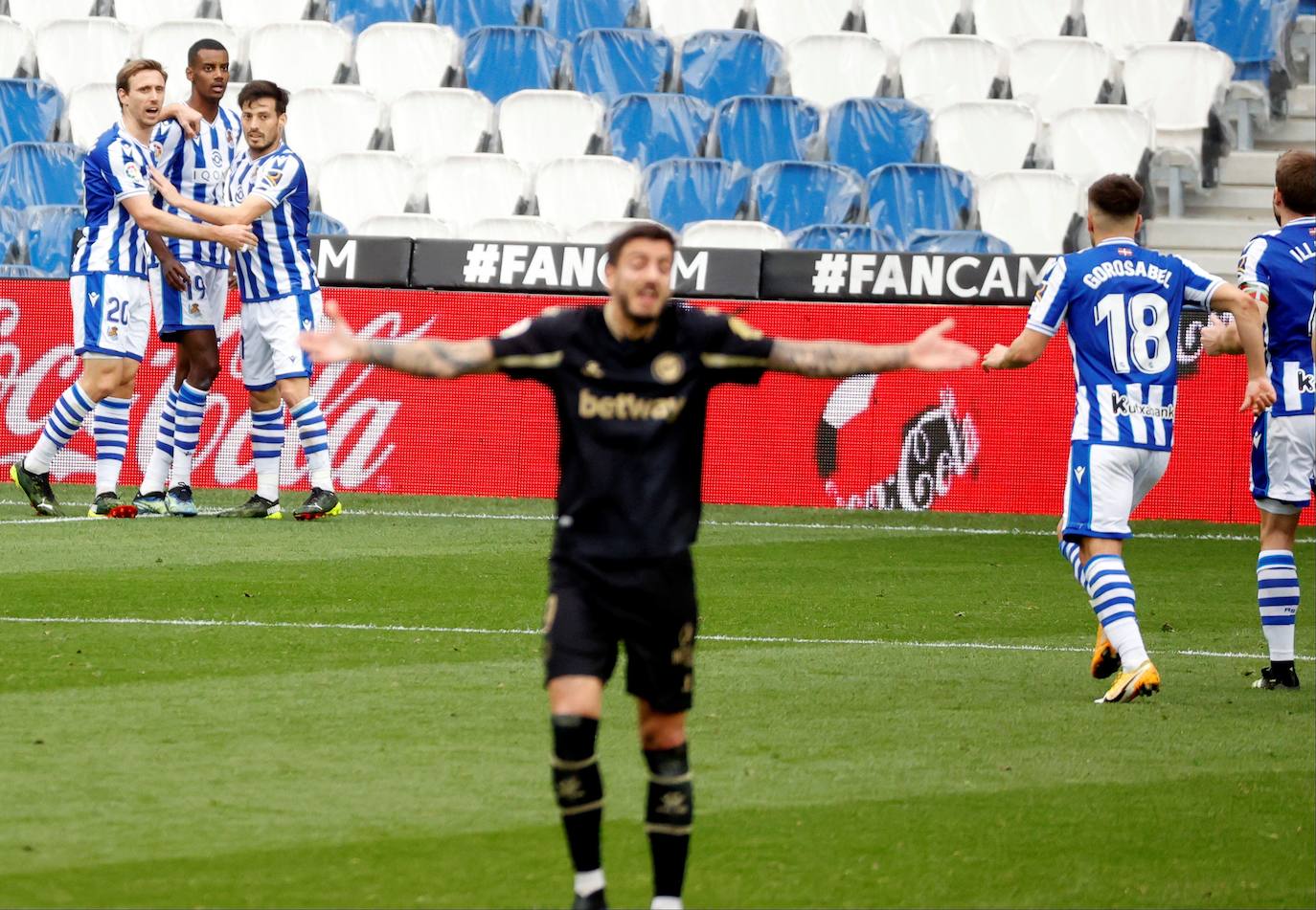 Real Sociedad-Alavés: las mejores imágenes