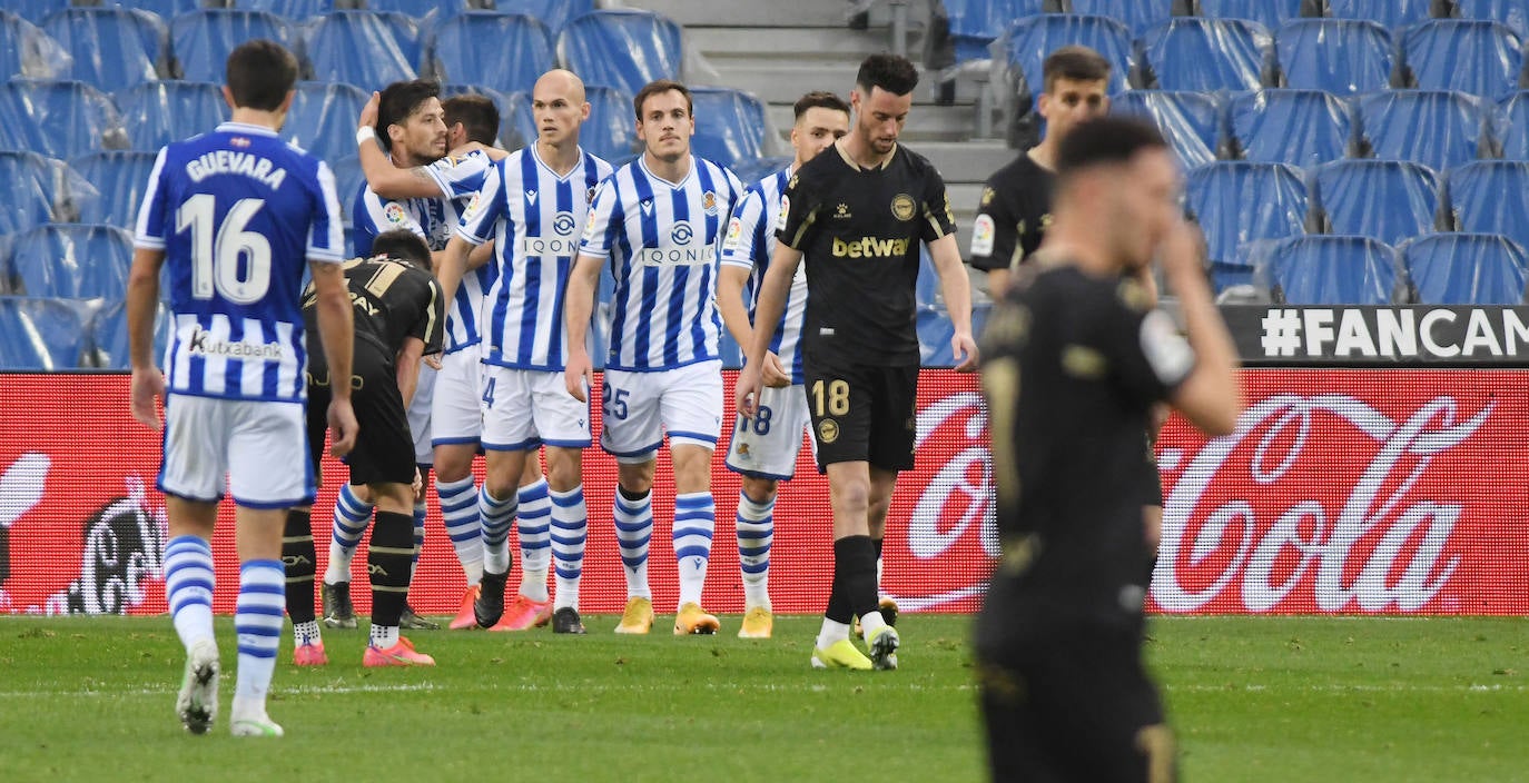 Real Sociedad-Alavés: las mejores imágenes