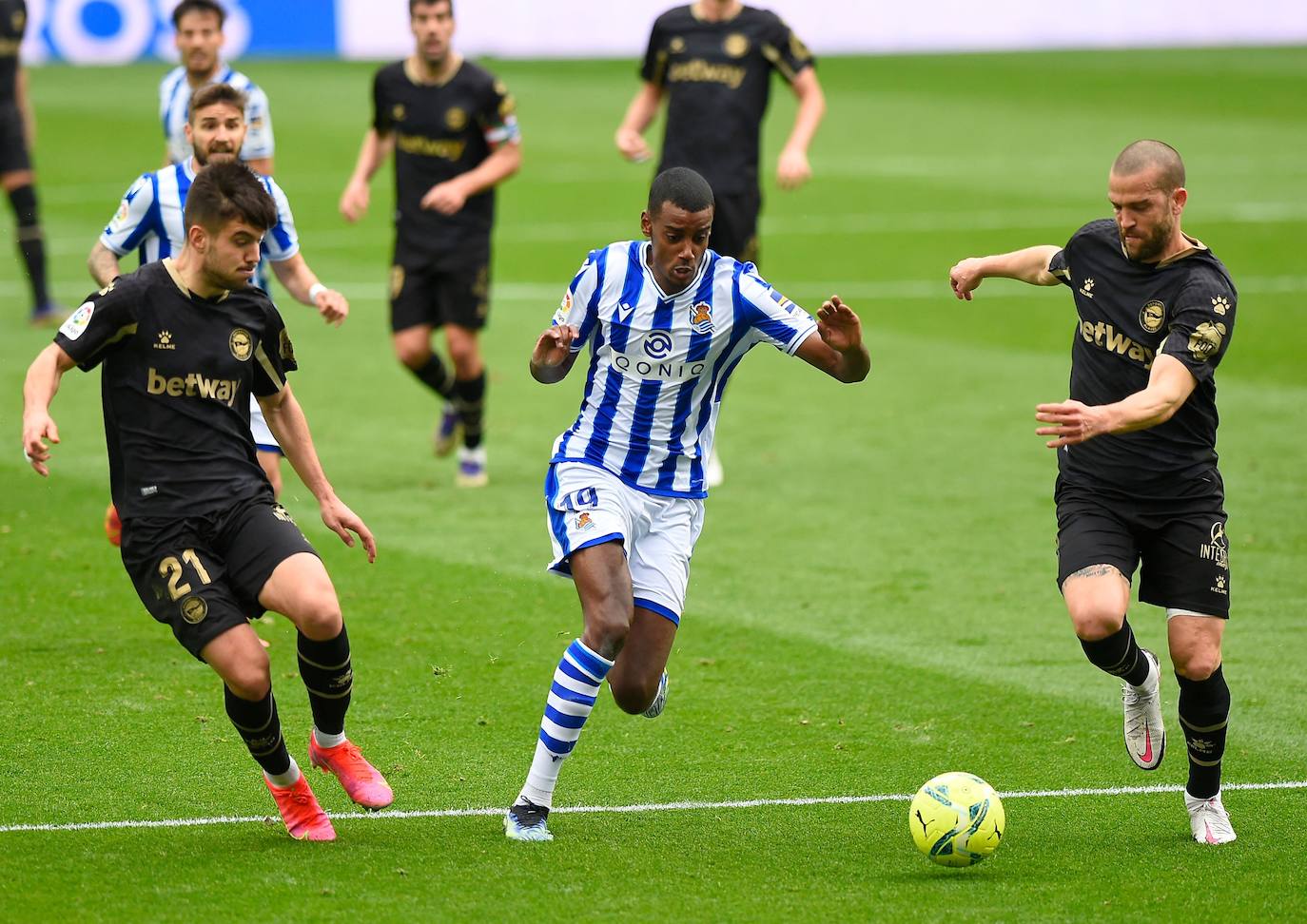 Real Sociedad-Alavés: las mejores imágenes