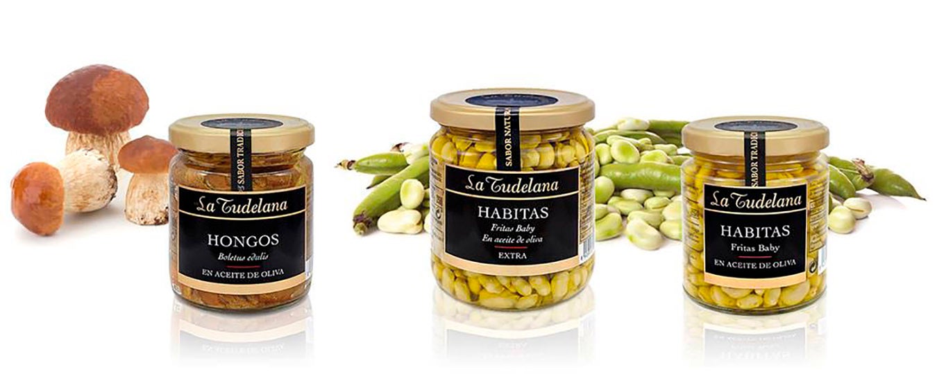 La Tudelana es la marca que aglutina lo mejor de la huerta navarra: la alcachofa de Tudela, el espárrago de Navarra y el pimiento de piquillo de Lodosa. Verduras consideradas tradicionalmente como unos de los mejores alimentos del país y que son distinguidas con Denominación de Origen e Indicación Geográfica Protegida.