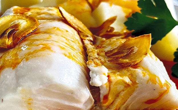 Receta de merluza a la gallega de José Carlos Capel creador de Madrid Fusión