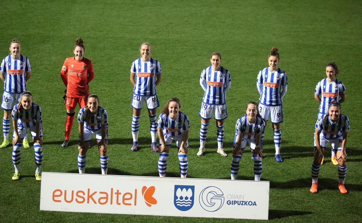 Franssi, Nanclares, Maitane, Mendoza, Tejada, Nahikari, Gemma, Lucía, Eizaguirre, Rábano y Palacios. Solo Mendoza, Nahikari, Eizaguirre y Palacios jugaron la final.