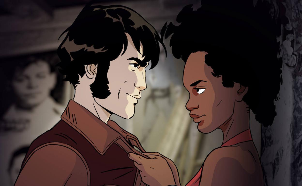 Fotograma de la película «Black is beltza», de Fermín Muguruza