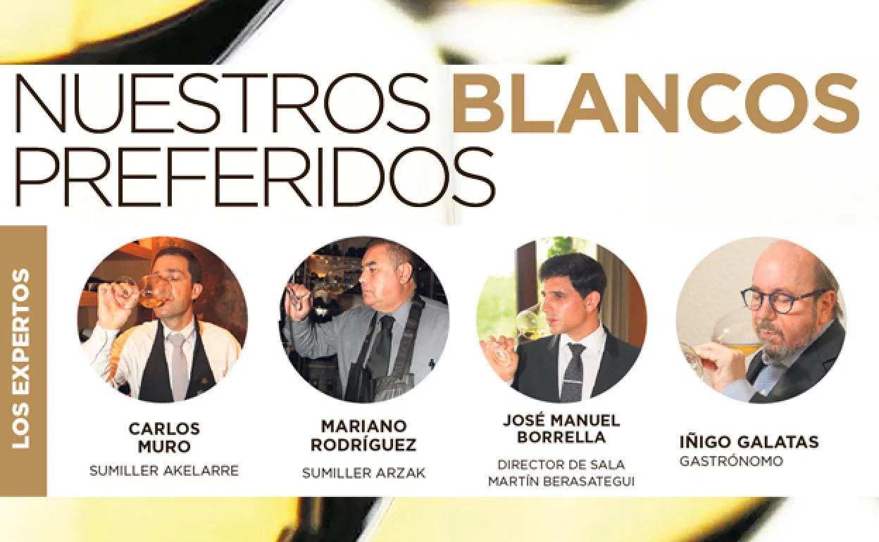 Nuestros vinos blancos preferidos