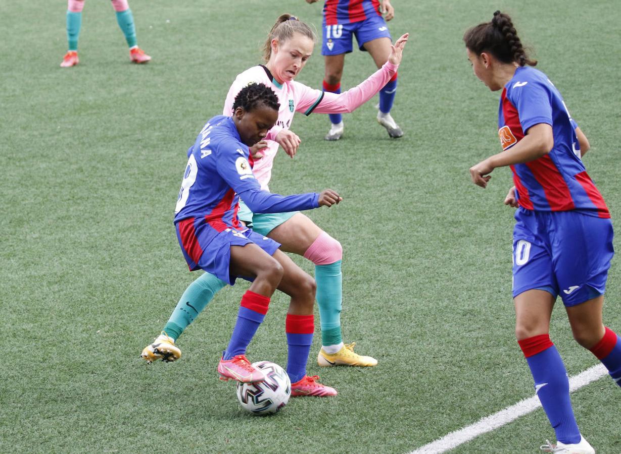 Las eibarresas han luchado frente a un rival que ha mostrado su efectividad 