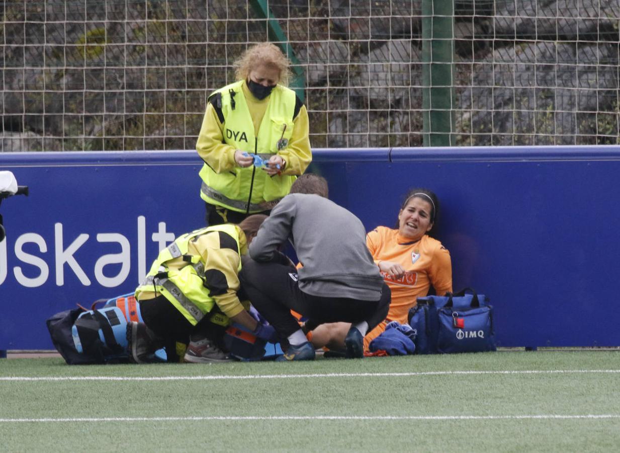 Las eibarresas han luchado frente a un rival que ha mostrado su efectividad 