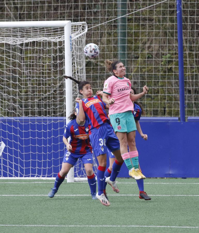 Las eibarresas han luchado frente a un rival que ha mostrado su efectividad 