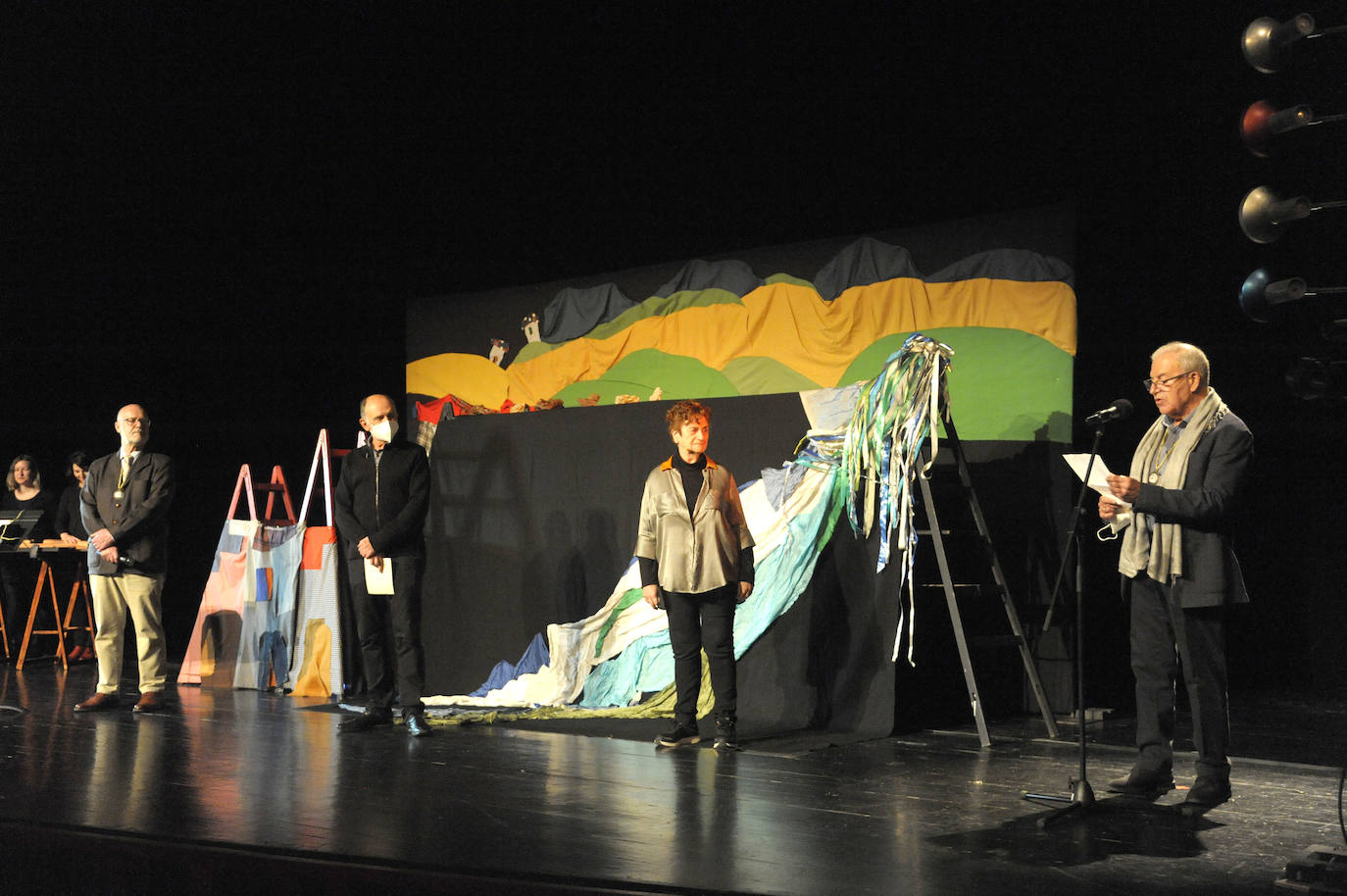 La titiritera y confundadora de Txontxongillo Taldea, Enkarni Genua, ingresa como socia de número en la Real Sociedad Bascongada de Amigos del País