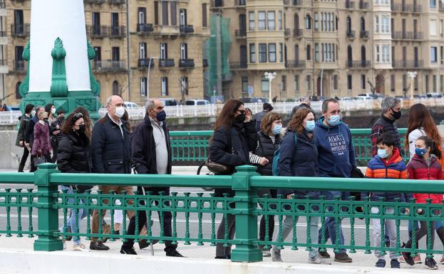 La tasa acumulada de Gipuzkoa baja de los 200 casos, lo que no sucedía desde el 24 de agosto