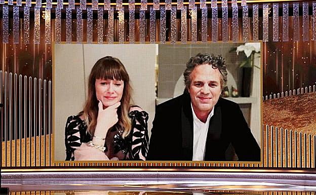 Sunrise Coigney y Mark Ruffalo.