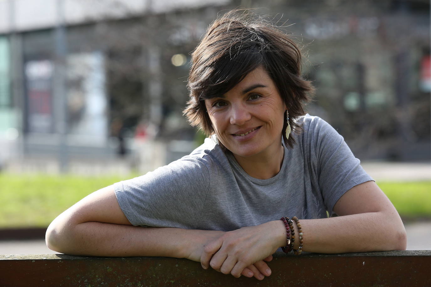 Anne Etchegoyen, orain dela egun batzuk Donostian.