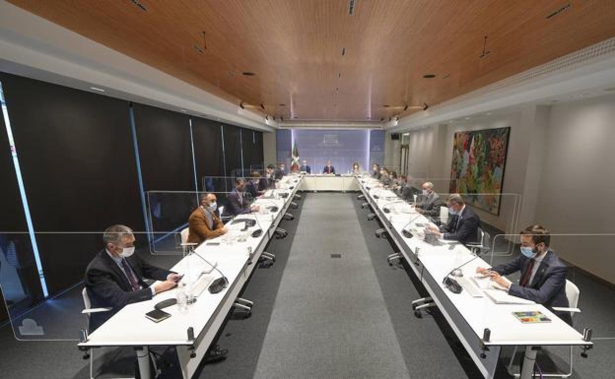 Imagen de una reunión del LABI.