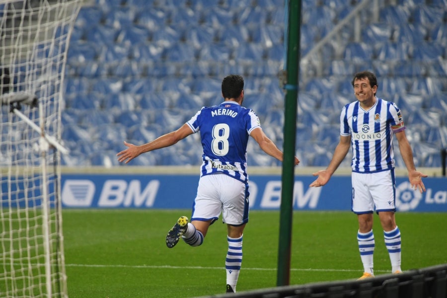 Fotos: Real Sociedad-Levante, en imágenes