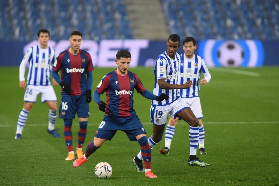 Fotos: Real Sociedad-Levante, en imágenes