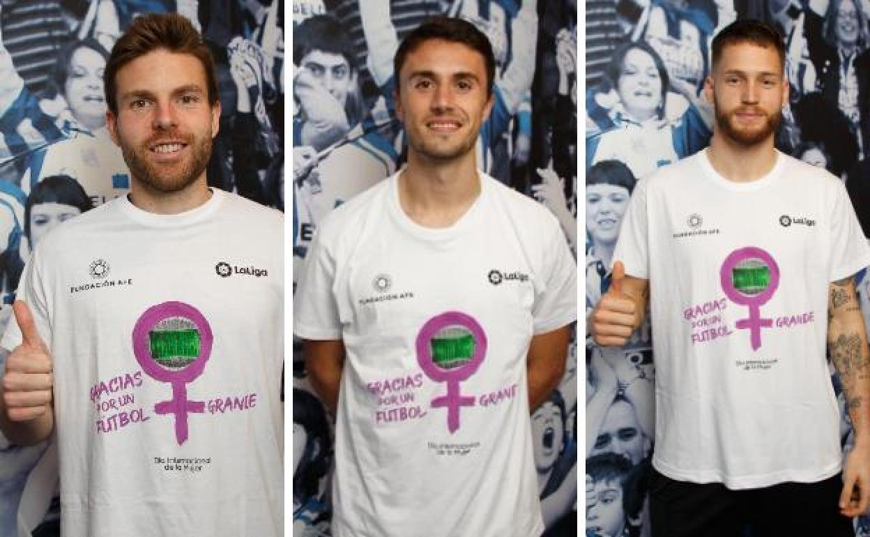 Illarramendi, Guevara y Remiro prestan su apoyo al fútbol femenino