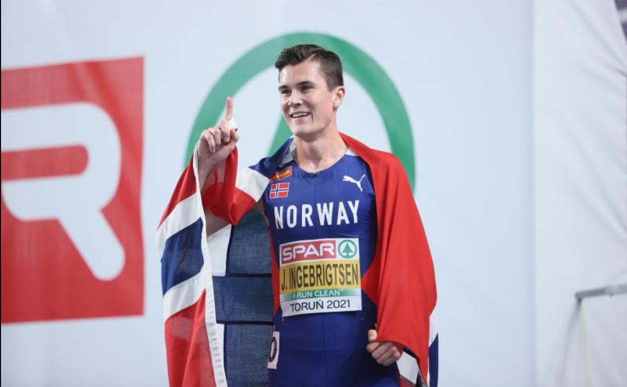 Jakob Ingebrigtsen, la estrella del Europeo. 