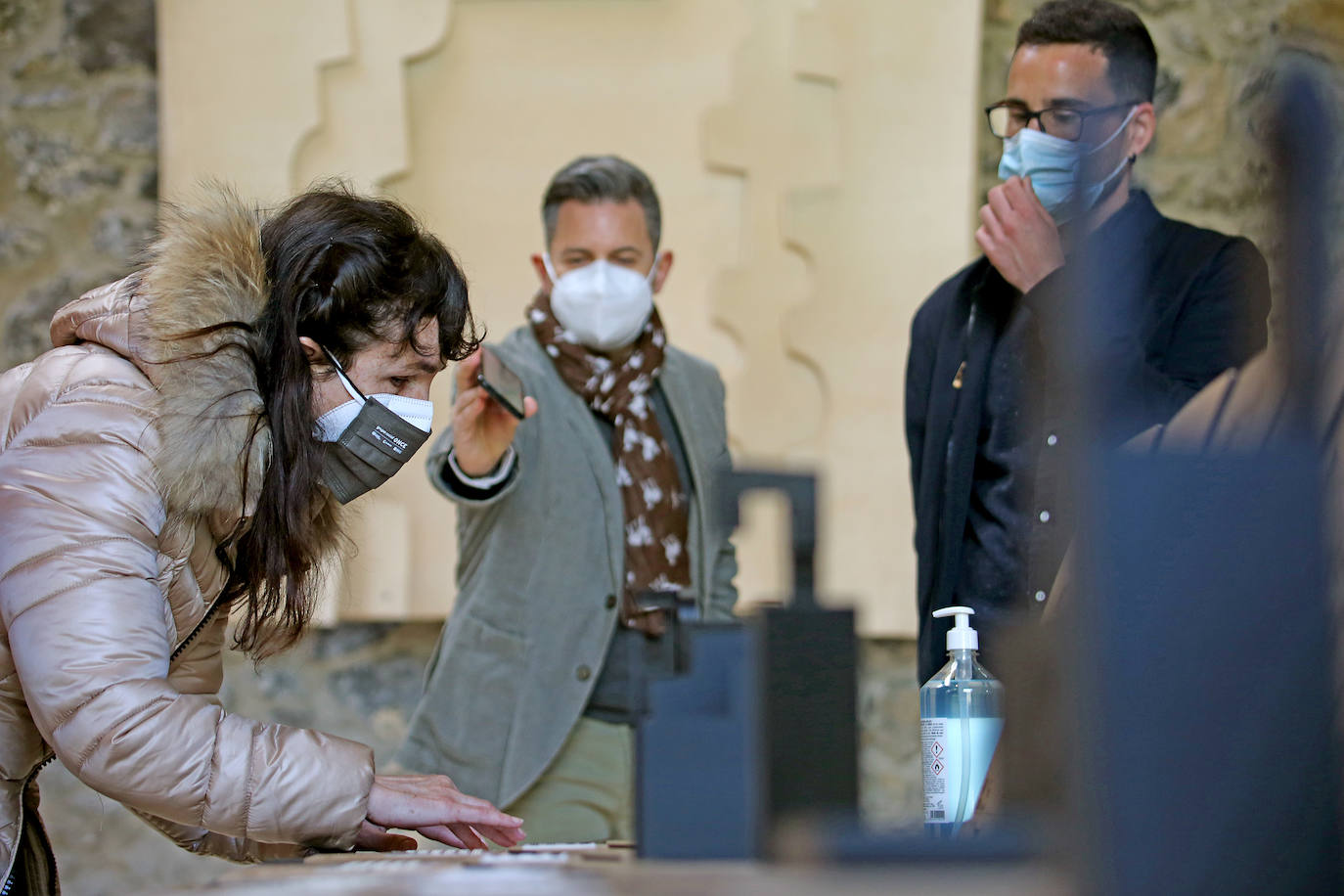 Una original iniciativa basada «en la empatía y la innovación» aúna a los estudiantes de formación profesional de Ortzadar, la ONCE, Chillida Leku y la Fundación Orange. 