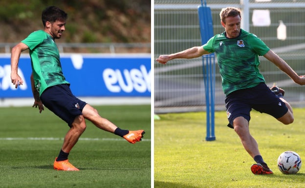 David Silva y Nacho Monreal ya saben de qué va esto