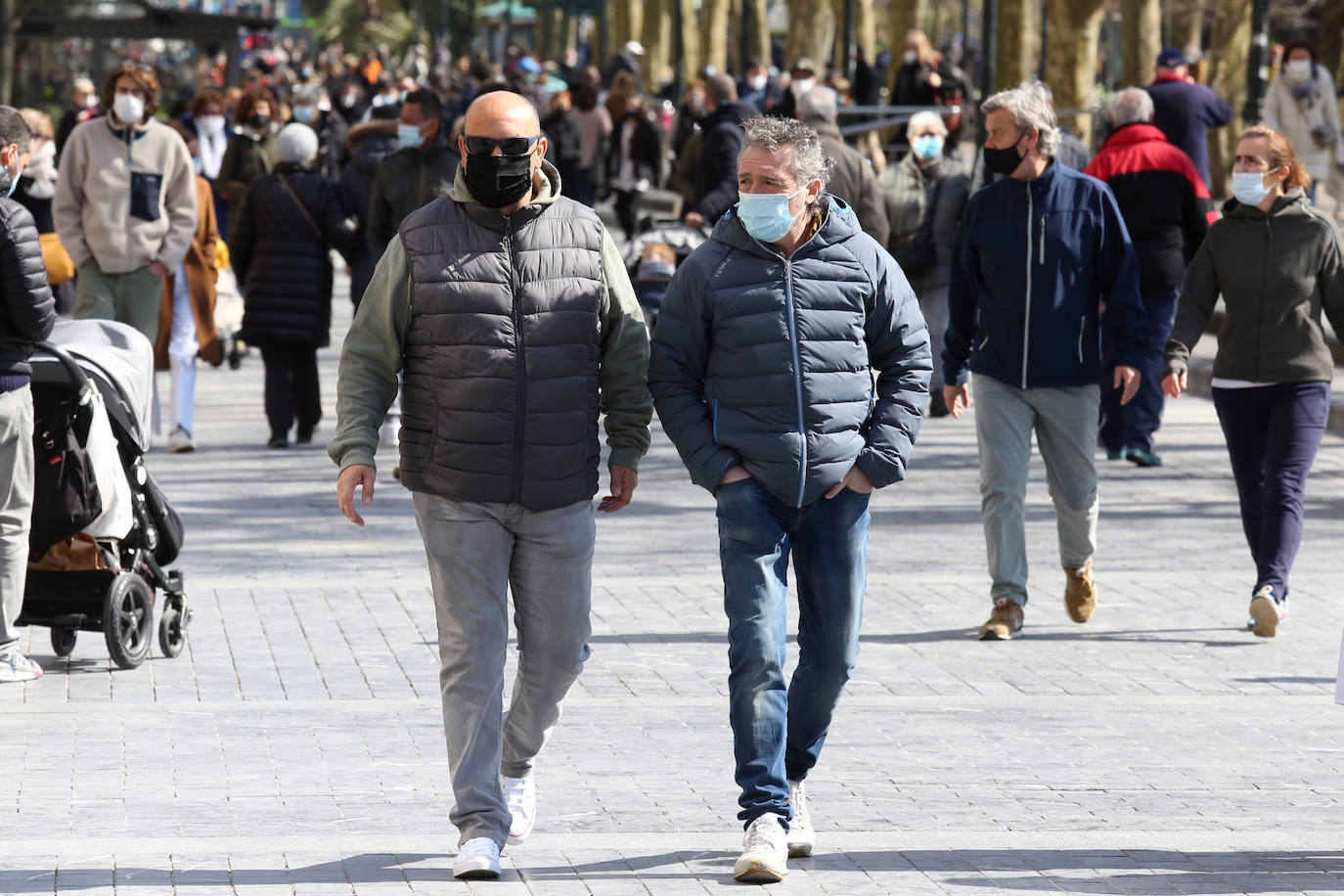 Fotos: Gipuzkoa entra en la primavera dando un portazo a la lluvia