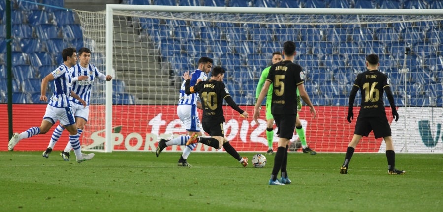 Fotos: Real Sociedad-Barcelona, en imágenes