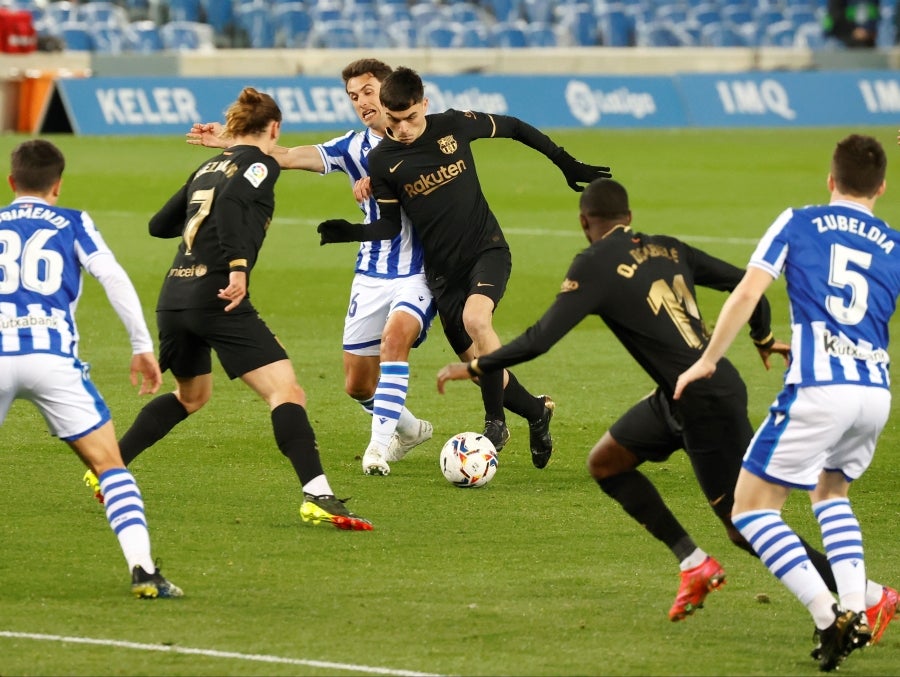 Fotos: Real Sociedad-Barcelona, en imágenes